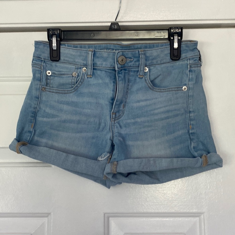 American eagle jean shorts